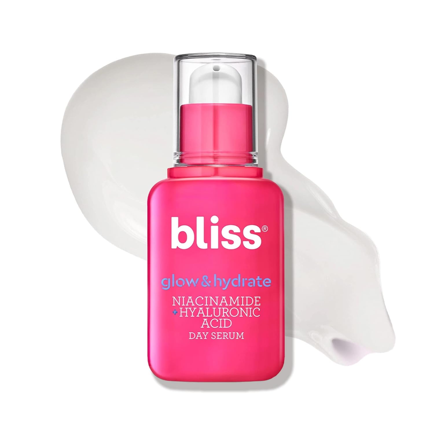 Bliss Glow & Hydrate Serum - Niacinamide + Hyaluronic Acid Serum - 1 Fl Oz - Improves Dullness, Hydrates, Replenishes & Defends Skin - Lightweight Hydration - Clean - Vegan &...
