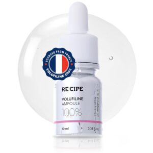 RECIPE Volufiline 100% Ampoule - From France, Sederma - Pure Volufiline Serum - DIY Skin Care Booster for Face & Body – Hydrating & Age-Defying Formula for Elevated Resilience...